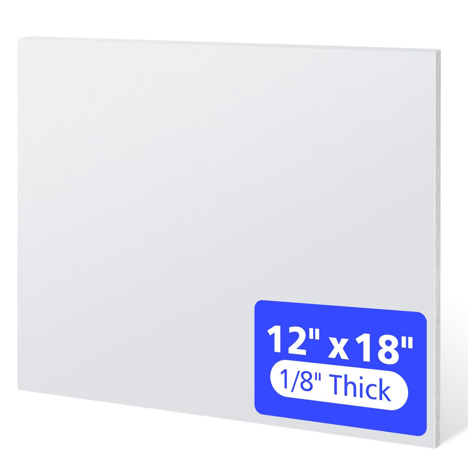 HDPE Sheet 1/2" x 12" - Black Plastic Board -24
