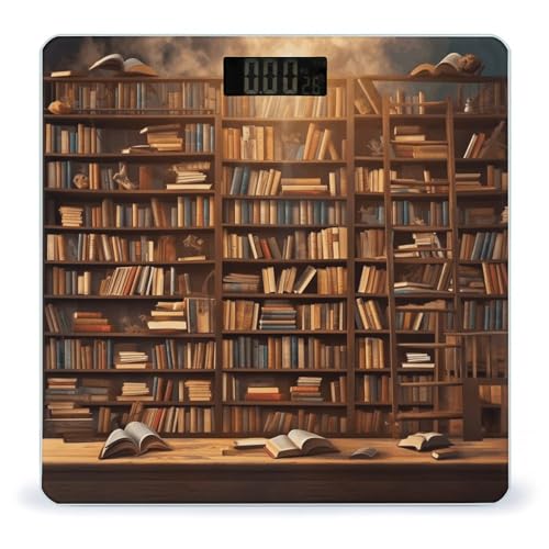 Báscula Digital para Baño con Pantalla LCD, Vidrio Templado miniatura 1