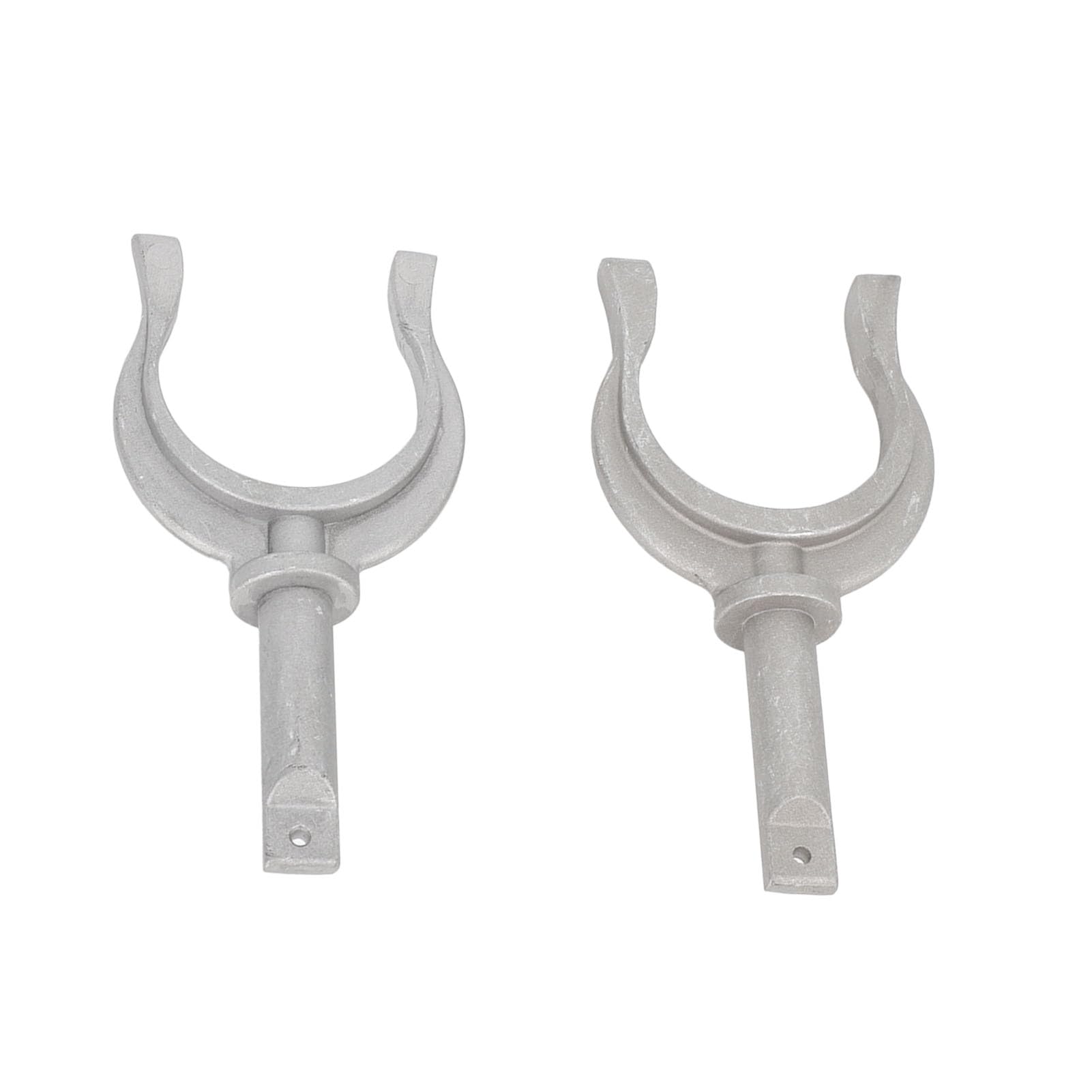 Supporto in Alluminio per Remo 2 Pezzi, Fissaggio Laterale Marino per Kayak Canoa Yacht, Blocco Portatile da 2 Pollici