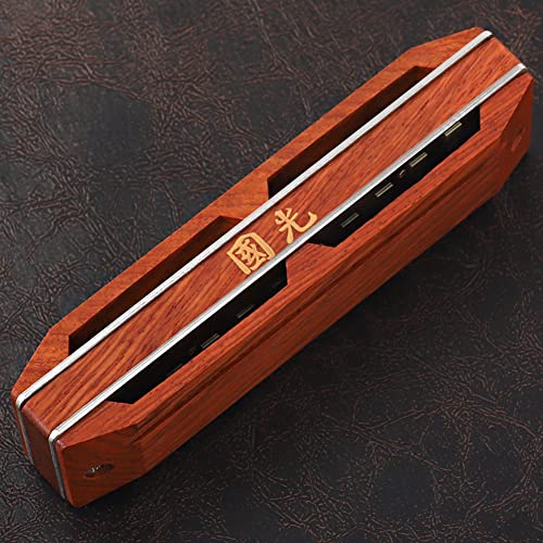 Rosewood Harmonica 10-Hole Professional Performance-Grade Tone Organ in C Key Harp 1002723Mm Adult/Student/Gift - Les Beatles, Paul McCartney, John Lennon, RIngo Starr, George Harrison Rosewood Harmonica 10-Hole Professional Performance-Grade Tone Organ in C Key Harp 1002723Mm Adult/Student/Gift – Image 5