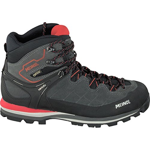 Meindl Litepeak GTX Herren Trekkingschuh grau/rot - 7,5/41.5