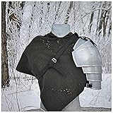 La armadura de un hombro de los accesorios Steampunk está forrada con algodón, por lo que es cómoda y suave, no daña la piel, convertimos el material en un diseño retro desgastado, que representa la atmósfera del steampunk medieval.