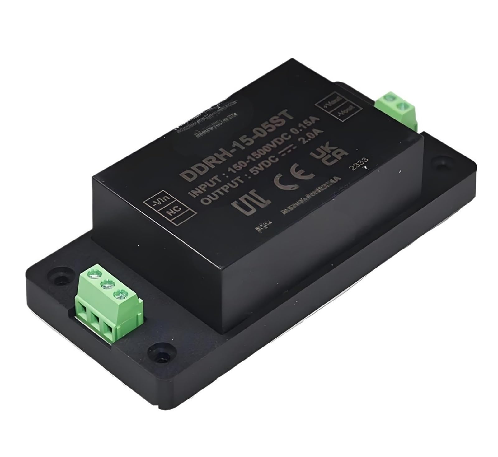 Alimentation à découpage 15 W DDRH-15-05DR convertisseur 1500V pour photovoltaïque