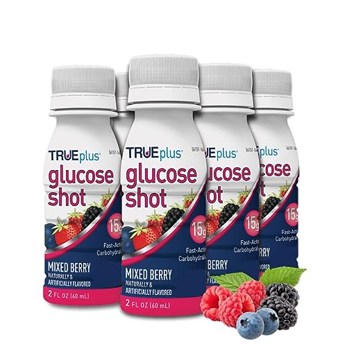 Nocturnal Hypoglycemia: Symptoms, Causes, Treatment, & Prevention 19 TRUEplus® Glucose Shots 6 bottles - Mixed Berry