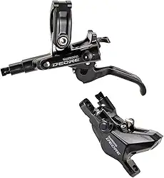 SHIMANO Deore BR-M6100 freio a disco metálico, traseiro