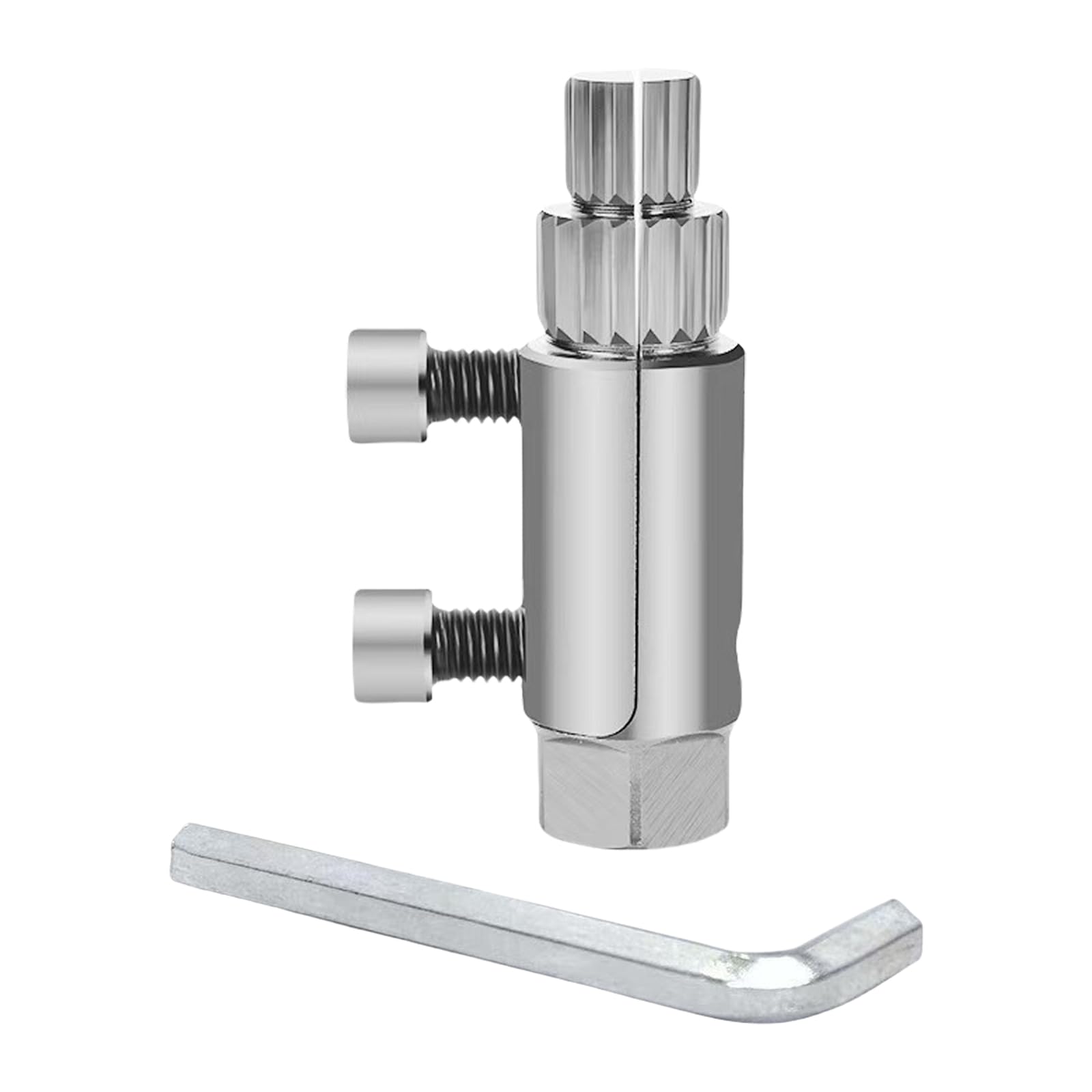 Tsophreniq Silver Comprehensive Striped Screw Extractor Set For Tackling Damaged Screws And Bolts Perfect Addition To Any Tool Box Home
