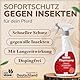 ForeverHorse Fliegenspray Pferd - 500ml Insektenspray als Pferde Zubehör - Sofortiger Schutz & Langanhaltende Wirkung als Mückenspray - Repellent gegen Mücken, Fliegen, Bremsen Made in Germany