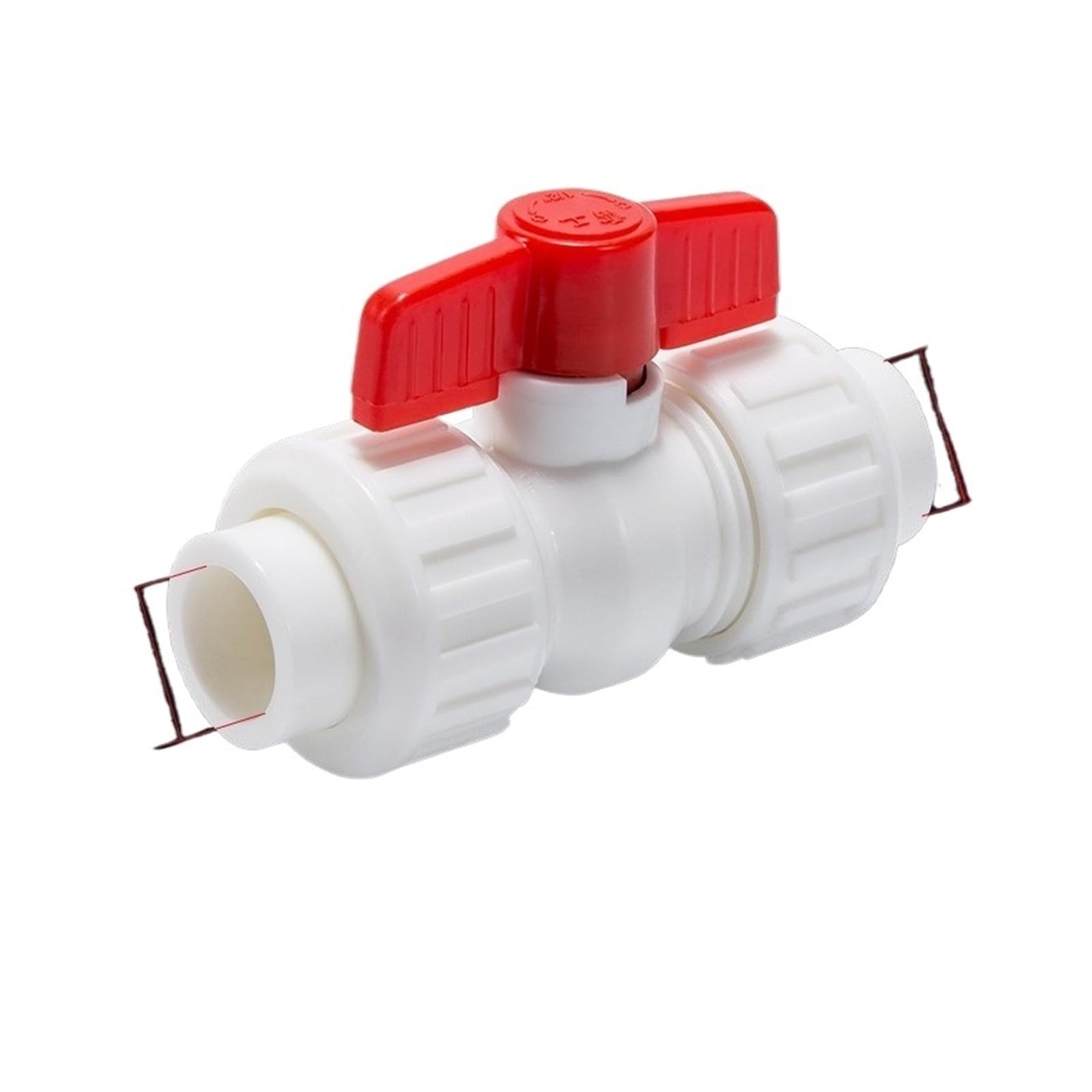 Ozxjw E 20/25/32Mm Thread And Socket Typ Pip Ppr Valv Agricultur Garden Irrigation Fittings 1Pc(,32Mm)