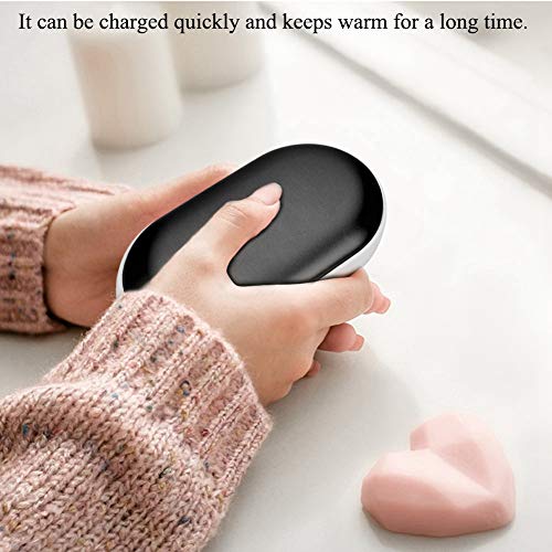 GLOGLOW Hand Warmer mini portátil de aluminio miniatura 5