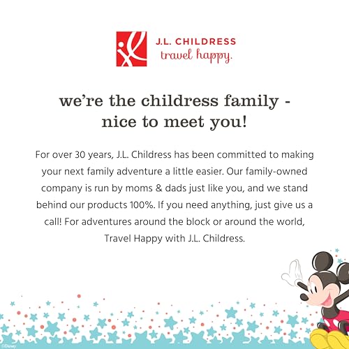 Image of J.L. Childress Disney Baby Disposable Dining Out Bundle 3 Pack - Mickey | Each bundle includes high chair cover, ColorMe placemat & baby bib making on-the-go travel meals cleaner, easier & more fun!