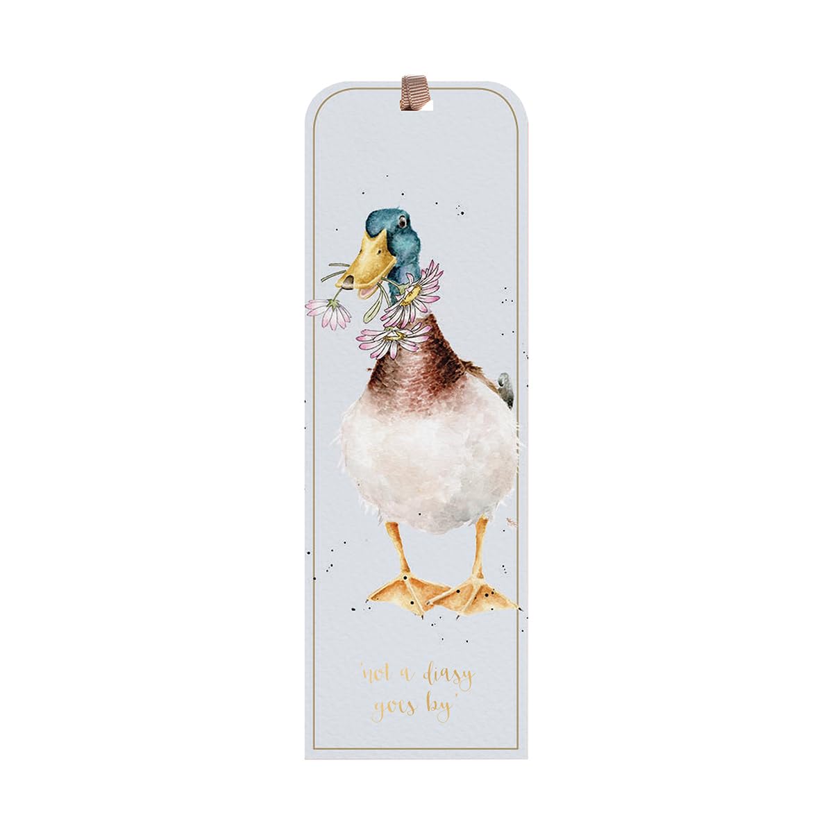 Wrendale Designs by Hannah Dale 'Not a Daisy goes by' Duck Bookmark