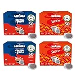 Lavazza, Caffè in Gusti Assortiti, 2 Pack da 50 Cialde Crema e Gusto, 2 Pack da 50 Cialde Suerte