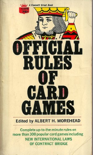 Official Rules of Card Games B00GGG3YRS Book Cover