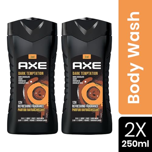 Image of Axe Dark Temptation Shower Gel, 250 ml (Pack of 2)