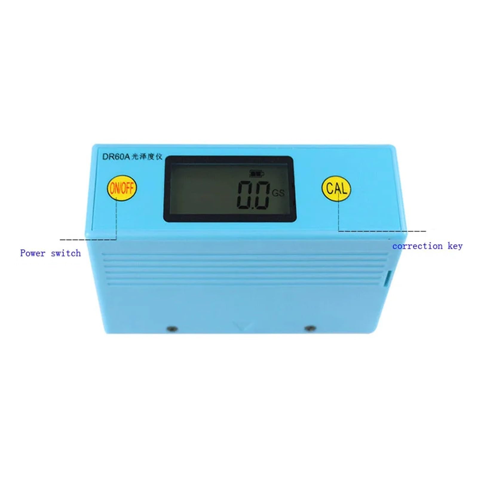 NURII 0-199.9Gu Range Auto Gloss Meter, Tile Coating Surface Tester Light Glossmeter Digital Glossmeter