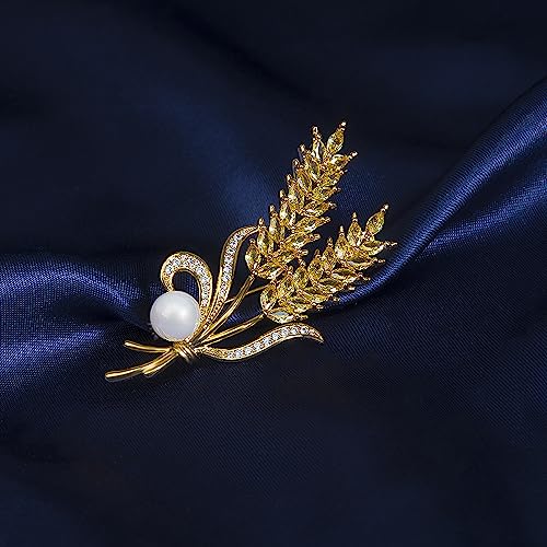 Image of Brooch Pins for Women Fashion Jewelry Cubic Zirconia Brooches and Pins for Birthday Wedding Party Gift