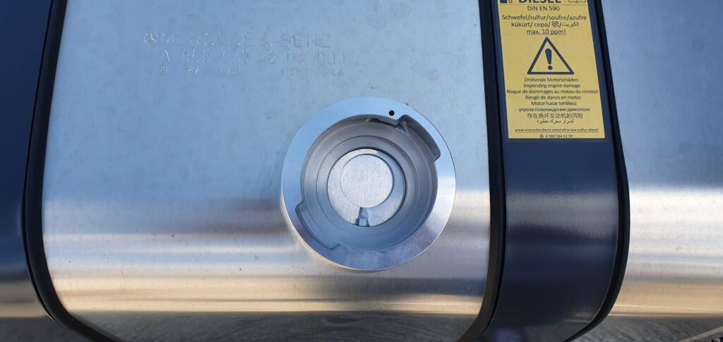 PVS FUEL PROTECT 80 mm, protezione bocchettone, alluminio, Anti-Spill