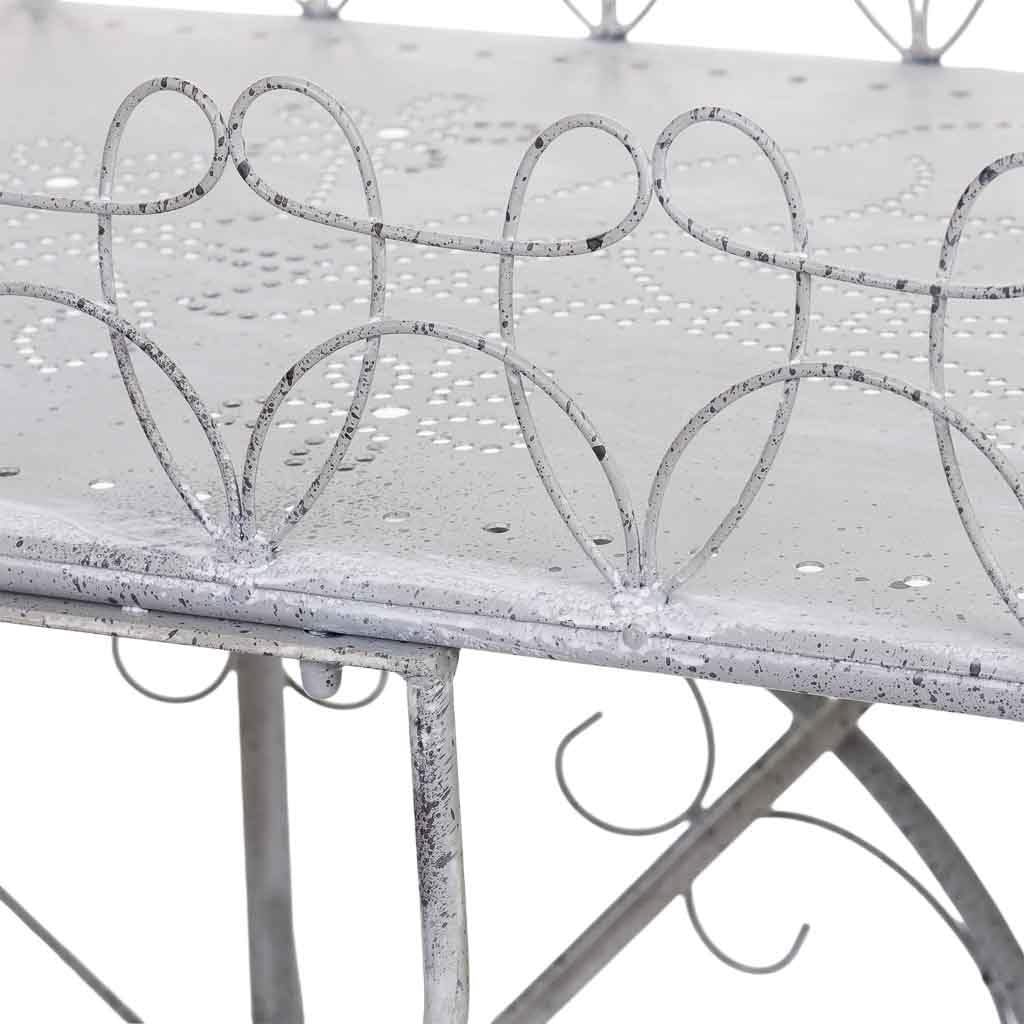WANDERLUST DECO Carro expositor de metal 114.94x55.25x78.11h cm