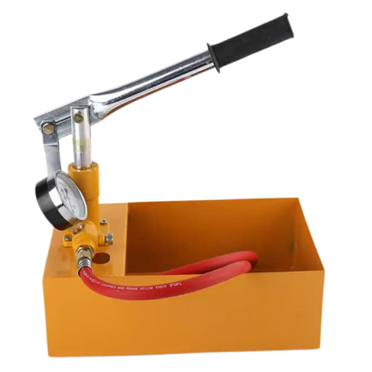SOIMISS Pompe D’essai Hydrostatique Manuelle, Testeur de Pression pour Tuyaux D’eau et Pipelines, Alliage D’aluminium, 25kg, Chantiers Couleur Aléatoire