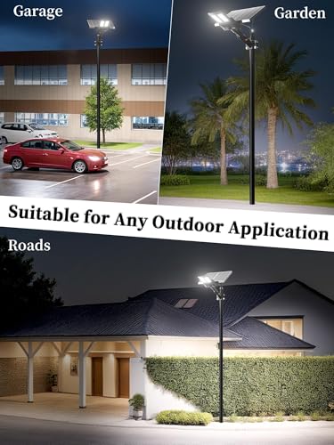Image of Ofuray Solar Street Lights Outdoor,OL-9000 Commercial Parking Lot Light