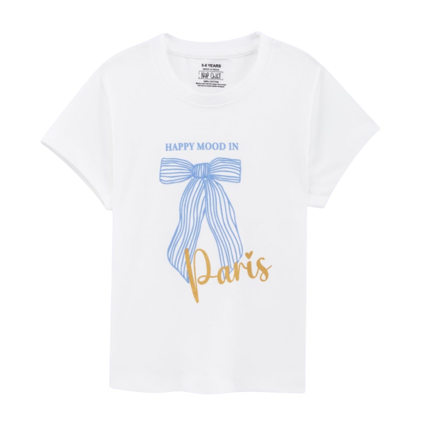 Nap Chief Kids Cotton Character T-Shirt for Girls, Printed T-Shirt for Kids Casual Wear - Review, Price and Buying Guide