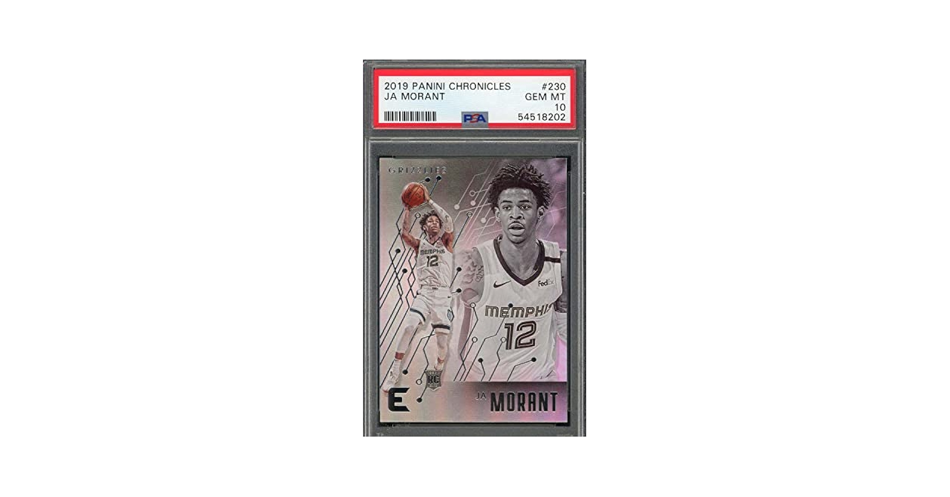 その他 2019 Chronicles Ja Morant RC PSA 10 2019 PANINI CHRONICLES JA MORANT #165 ROOKIE GRIZZLIES RC