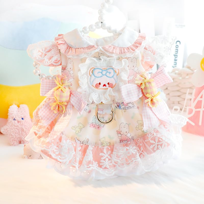 Vestido princesa AZA para perros pequeños Candy Bear talla S miniatura 2