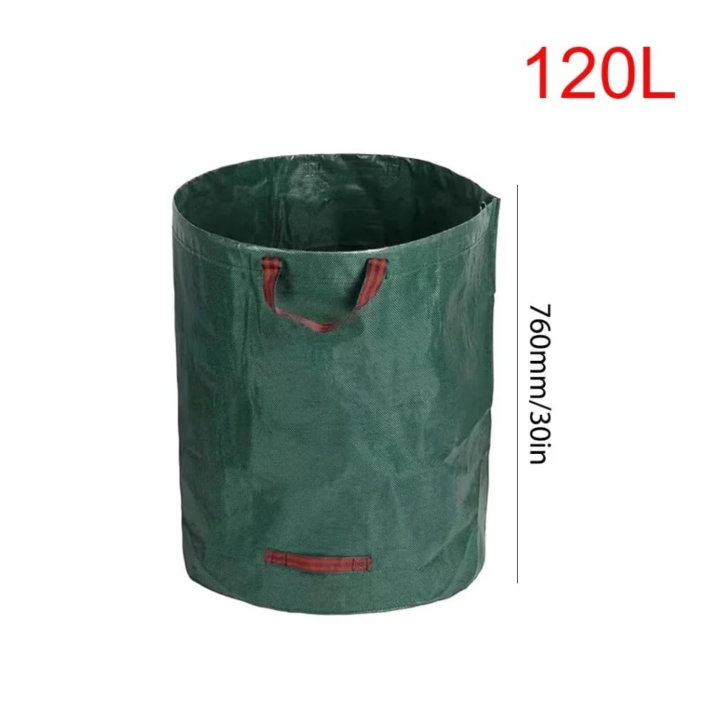 Torba ogrodowa wielokrotnego użytku Yard Fallen Leaves Worki na śmieci Ścinki roślinne liście Worek na liście