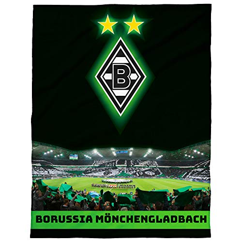 Borussia Mönchengladbach Teppich Borussia-Park 100 x 120cm rutschhemmend lärmhemmend Fan-Teppich...