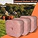ZKTRADING Compressed Himalayan Salt Lick for Animals – 3KG Natural Mineral Block Hanging Rope Included – Long-Lasting & Weather Resistant – Ideal for Horse, Cow, Deer, and Livestock. (Pack of 3)