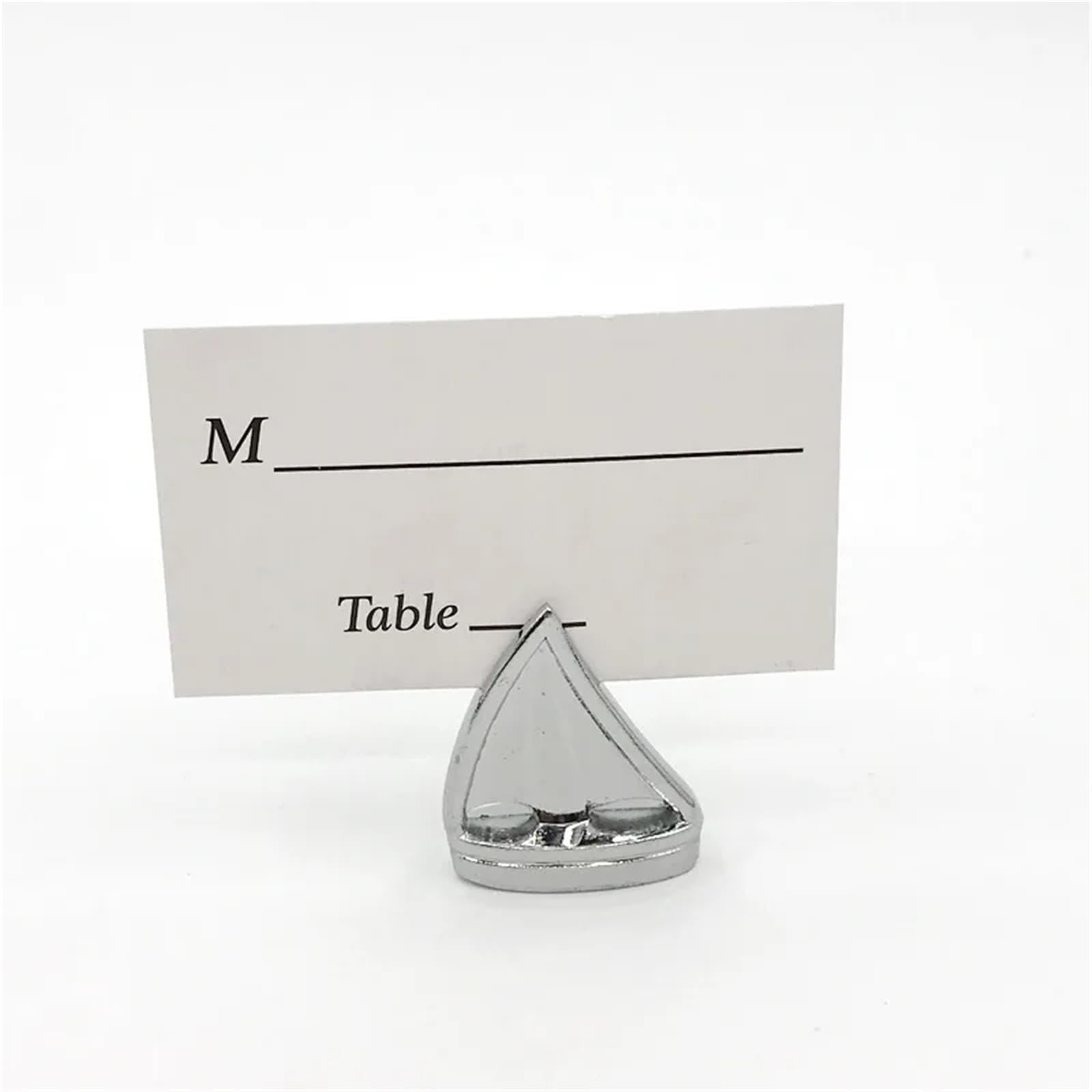 Tischkartenhalter aus Metall, 60 Stück, for Hochzeit, Tischdekoration, Namensfotohalter