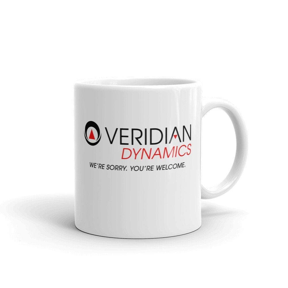 Five Veridian Dynamics Better Off Ted Coffee Mugs