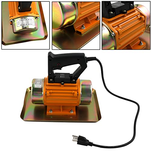 EWANYO Concrete Vibrator Electric 110V 250W Portable Handheld Cement Vibrating Troweling Machine Single Phase Cement Trowel Concrete Vibrating Machine 3500RPM