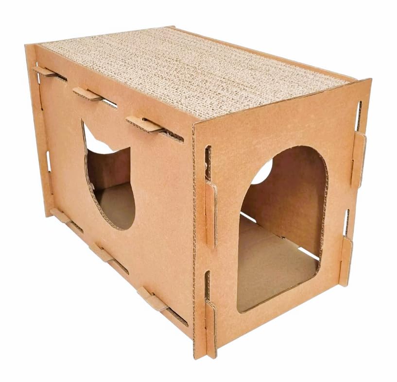 Arranhador Toca Para Gato Super Resistente Tipo Casinha