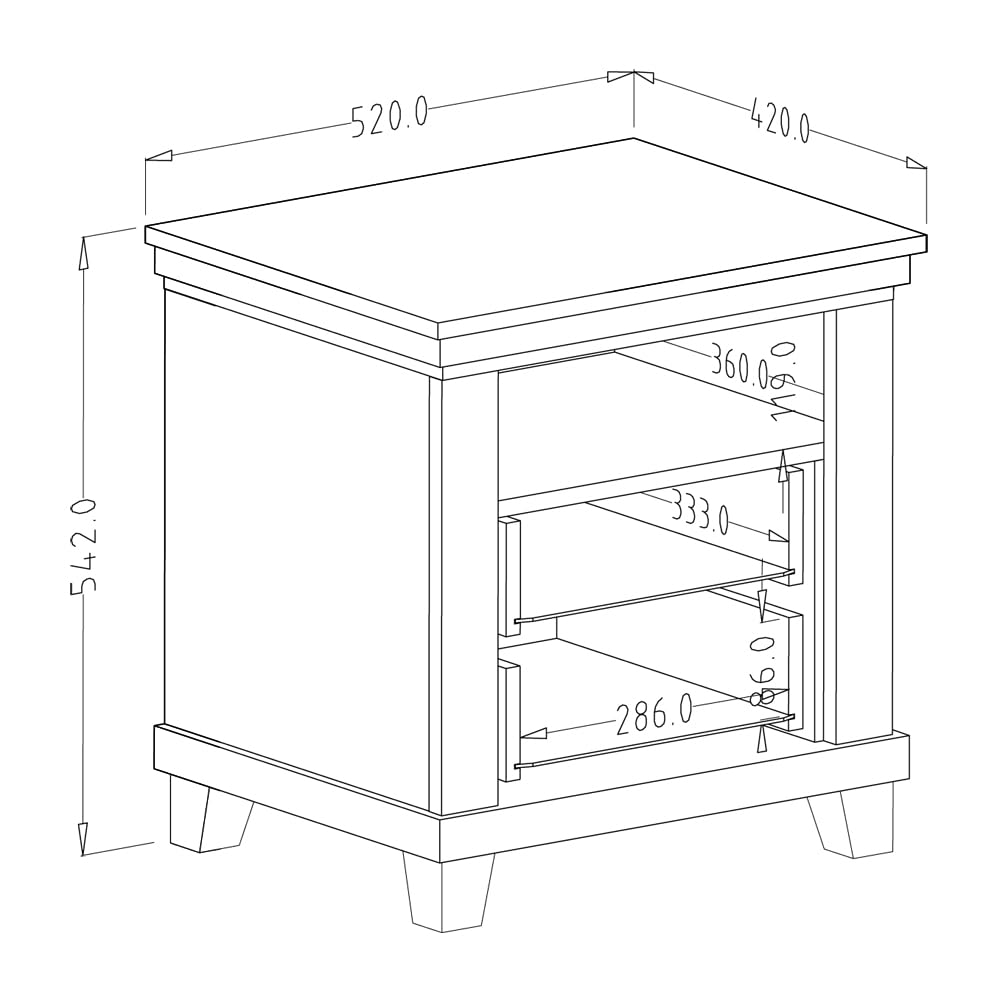 Lomadox Schlafzimmer Set Landhausstil grün Eiche Bettgestell Doppelbett 160x200 cm Liegefläche Nachttisch Nachtschrank Kleiderschrank Spiegeltüren