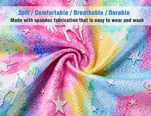 Image of TENVDA Girl's One Piece Swimsuit Sparkle Sleeveless One-Piece Bathing Suits Swimwear for Kids 2-12 Years Old