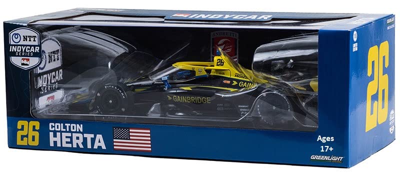 Amazon.com: Greenlight 11183 2023 NTT IndyCar Series - #26 Colton