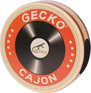 Gecko Cajon Trommel mit Maracas Funktion