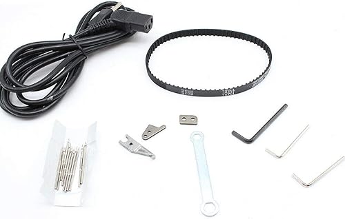 Miniatura 6 de LiFuJunDong Máquina de coser industrial Máquina de coser portátil 9.8x9.8 in para ropa química Textiles para el hogar