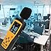 Sound Level Meter, 30-130dBA / 35-130dBC Noise Measure Device Handheld AC PWM Output Noise Monitor for Home Furnishing for Traffic Road for Industries