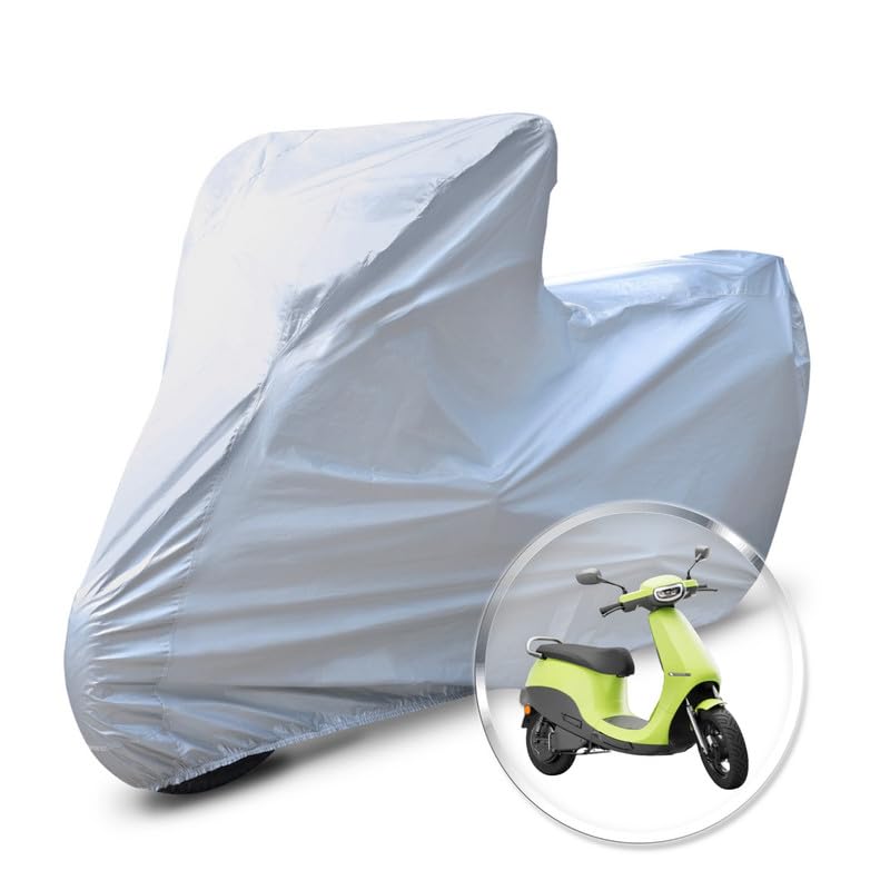 Image of Neodrift 'CrystalMax' Bike Cover for Ola S1 Air (All-Weather Motorcycle Protection, Water & UV Resistant, Dustproof, Windproof).