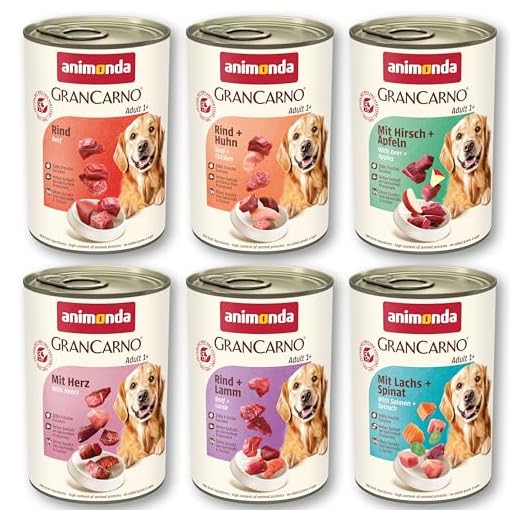 Herzhafte Variation für ausgewachsene Hunde