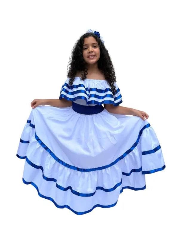 Nicaragua Traditional Girls Fiesta Dress2