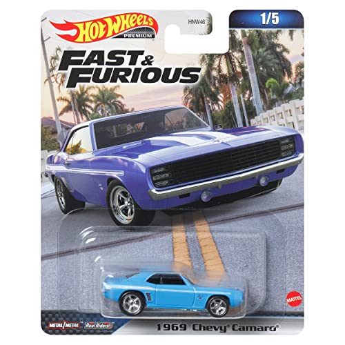 Hot Wheels Fast & Furious Set 5 Autos 1:64 miniatura 2