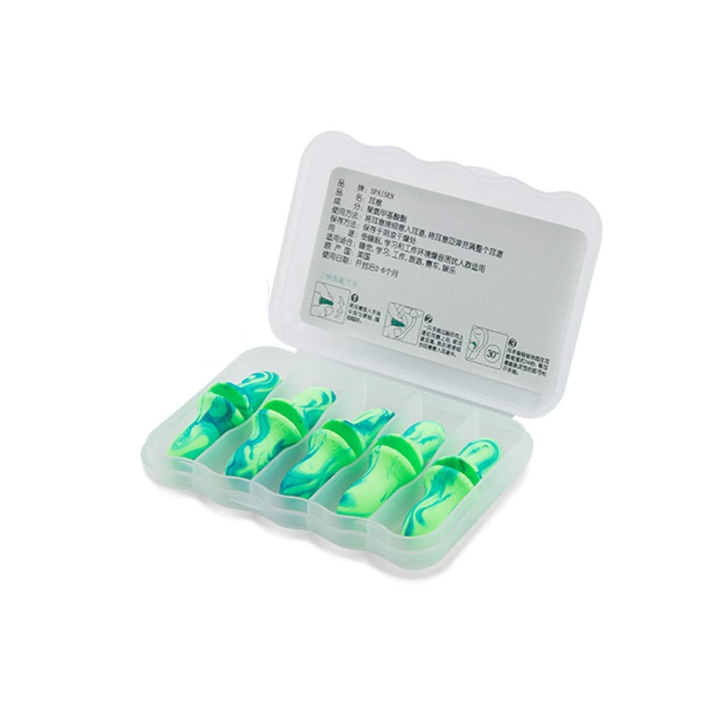 Bouchons d'oreilles de sommeil taille S réduction du bruit lot de 5 paires
