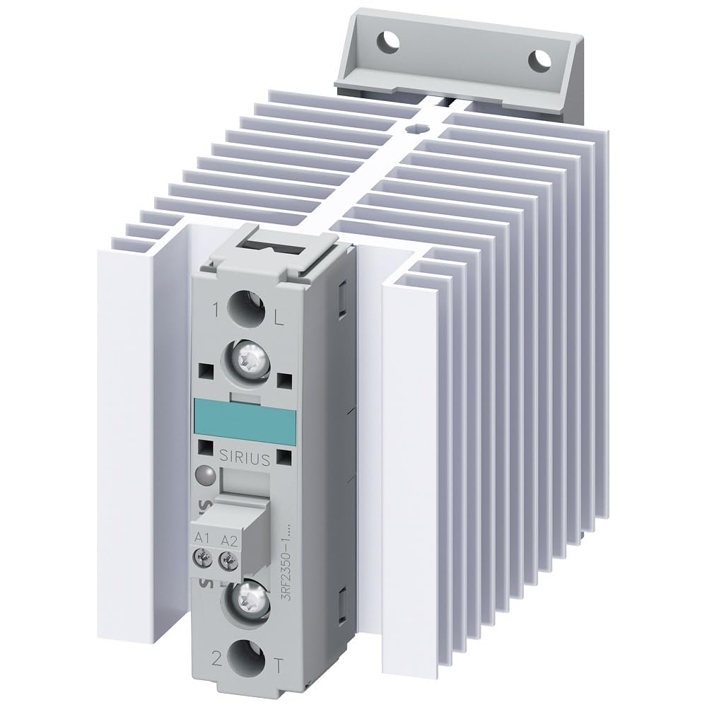 HUUOQIWY Semiconductor contactor 3RF2 Single Phase AC51 50A 24-230V/110-230V AC 3RF2350-1AA22