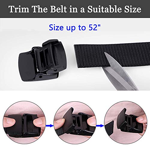 Image of Mile High Life | Nylon Web Belt | Outdoor Military Belt | TSA Safe Buckle Plastic /Metal