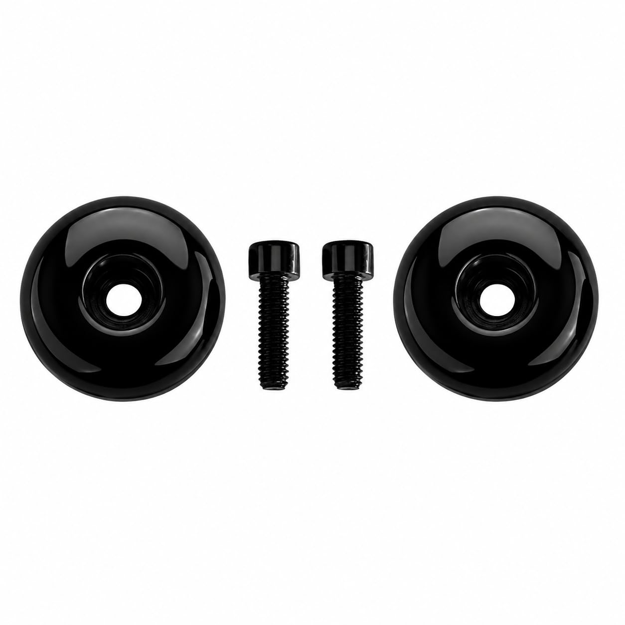 Bike Black Handle Bar Handle Weight with Bolts for RE Reborn Classic 350 & Meteor 350 BS6 Model’s 4-image-13