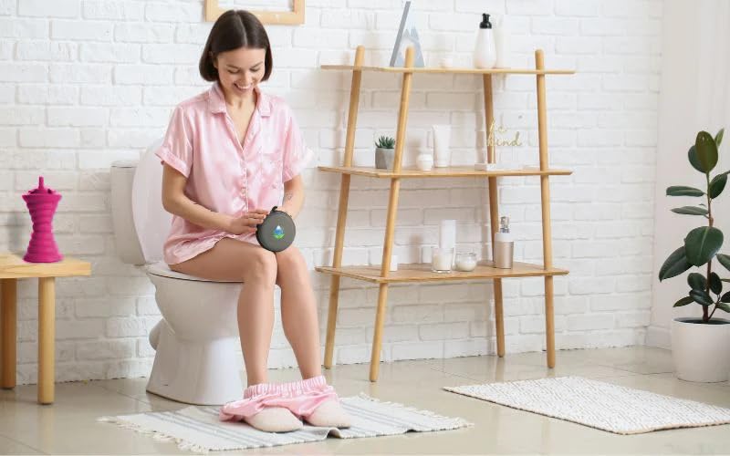 The Pocket Bidet Bundle Portable Travel Bidet with Zip Case Adjustable Neck Strap Collapsible Design Easy to Spray — view 2