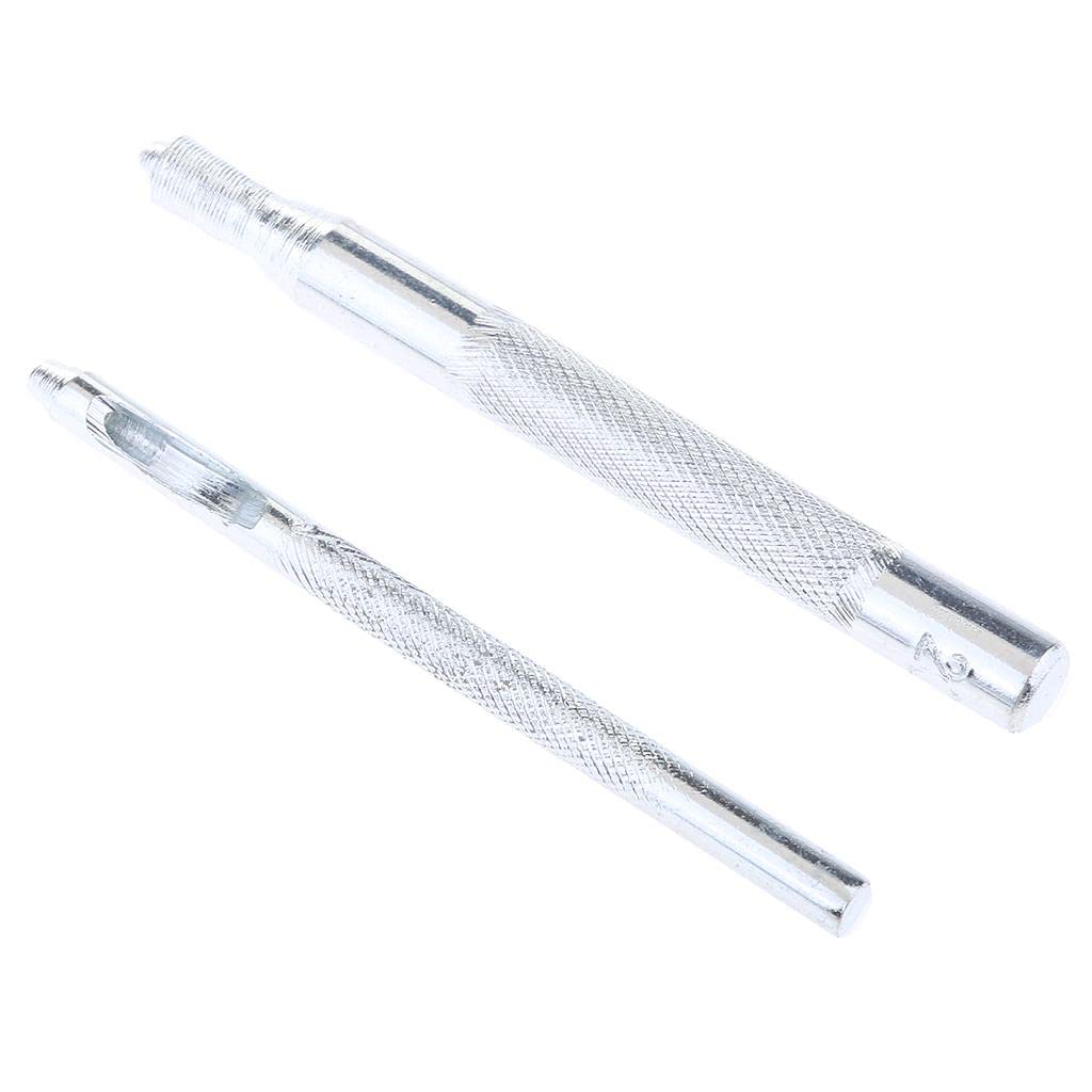 2 Paquetes Broches a Presión para Tapicería Botones de Tornillo Juego de Remaches Kit de Cierres con Herramientas de Acero Inoxidable Y Cobre Apto Par, 2 Piezas